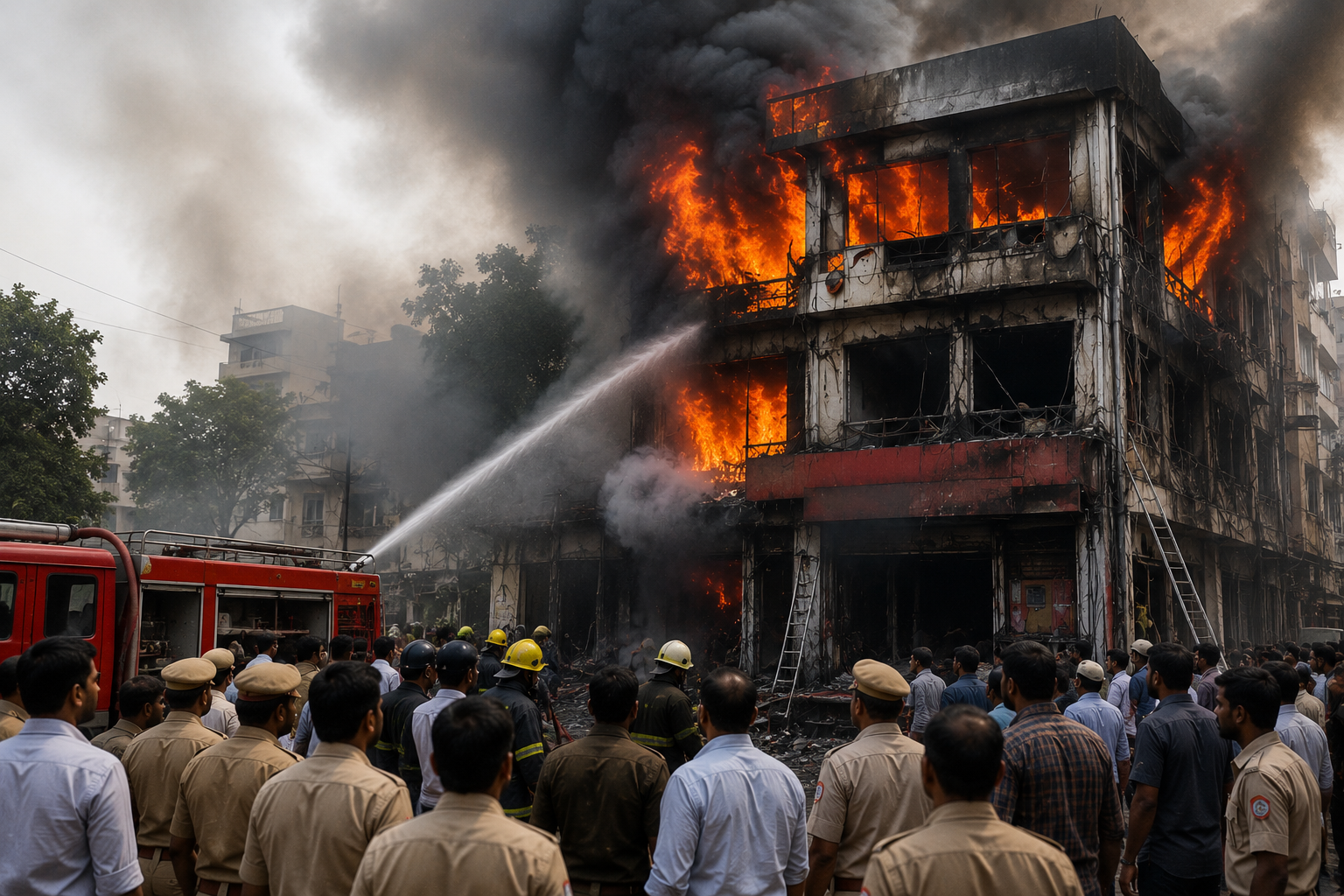 Lucknow Coaching Fire: Many Die Again as Teachers Fail to Learn a Lesson