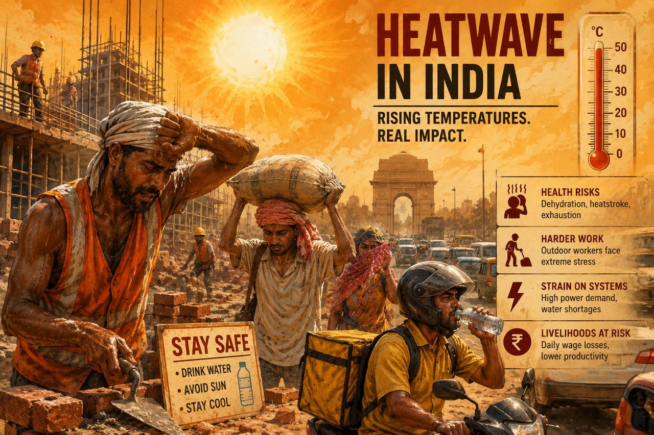 Workforce or Work-Forged? India’s Heatwave Is Testing Human Endurance