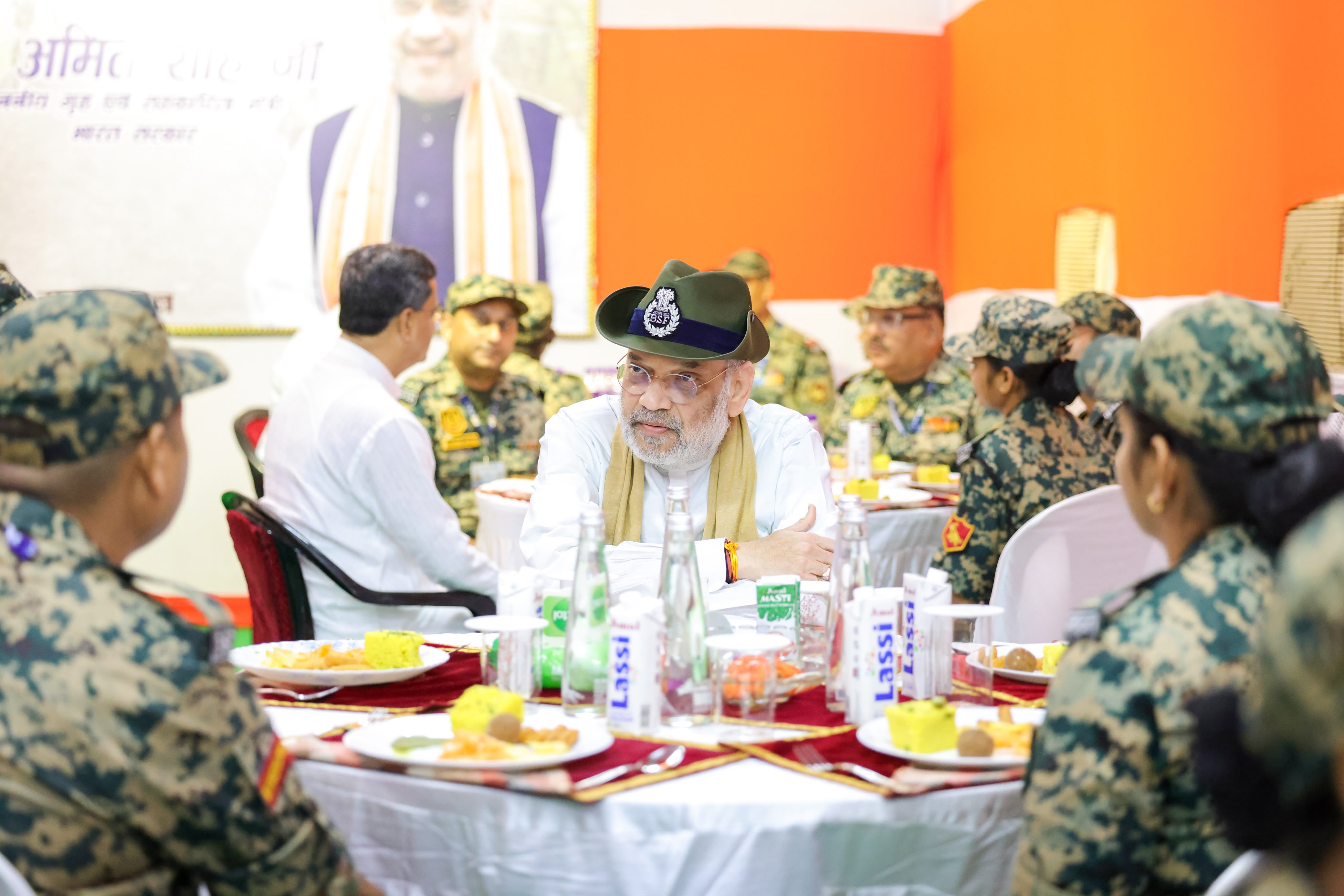 Amit Shah Reviews Border Security in Tripura, Announces Smart Border Initiative