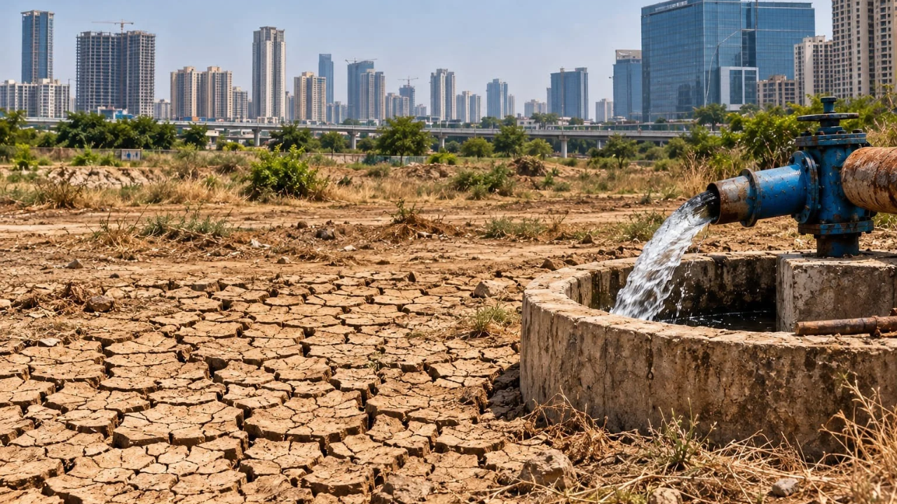 Gurugram Extracts Twice Its Groundwater Share, Agencies Told to Cut Use