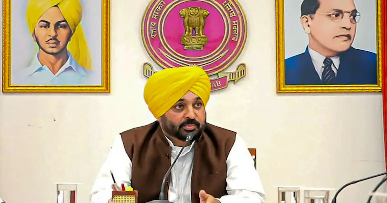 Declared 'Tankhaiya,' Bhagwant Mann Faces Religious Censure, Resignation Calls Ahead of Punjab Polls