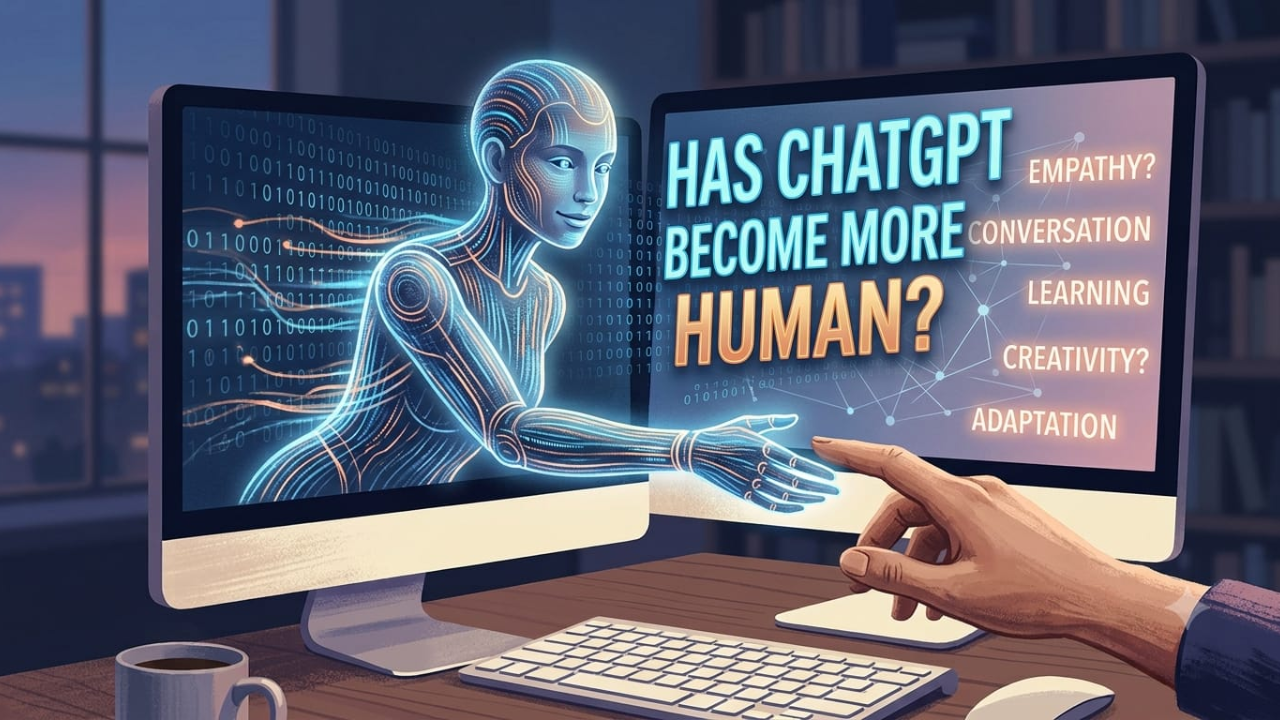 Has ChatGPT Become More Human?