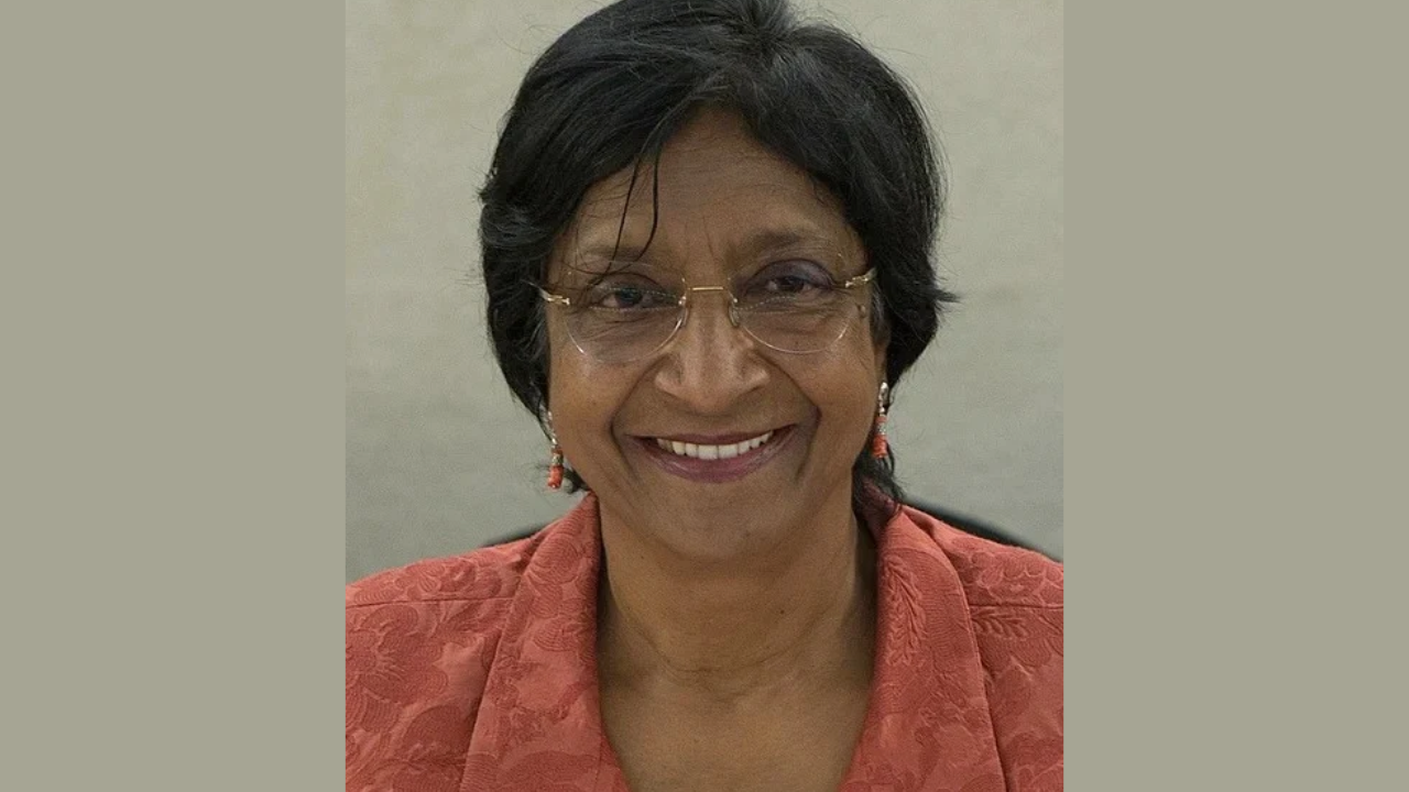 Indian-Origin Navi Pillay Wins Nobel for Work on International Justice