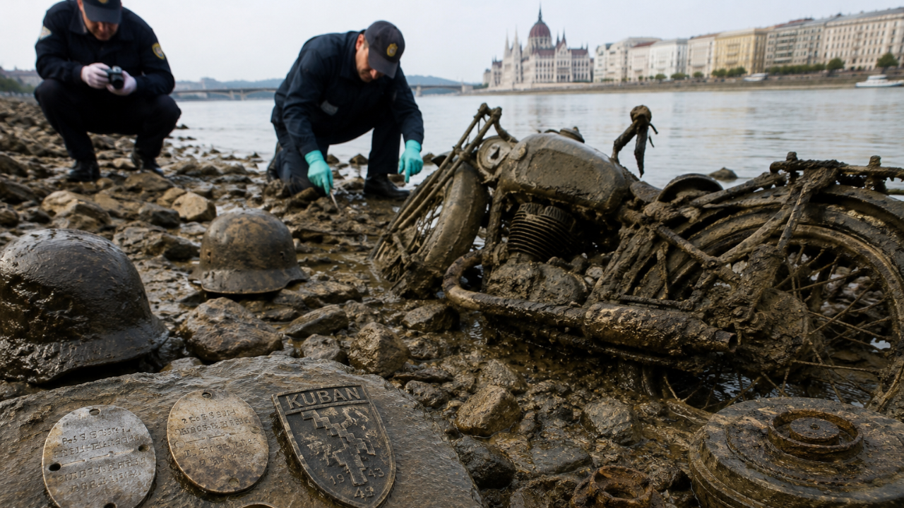 Drought Reveals Bodies of Two German Soldiers Lost Since WWII, 80 Years Later