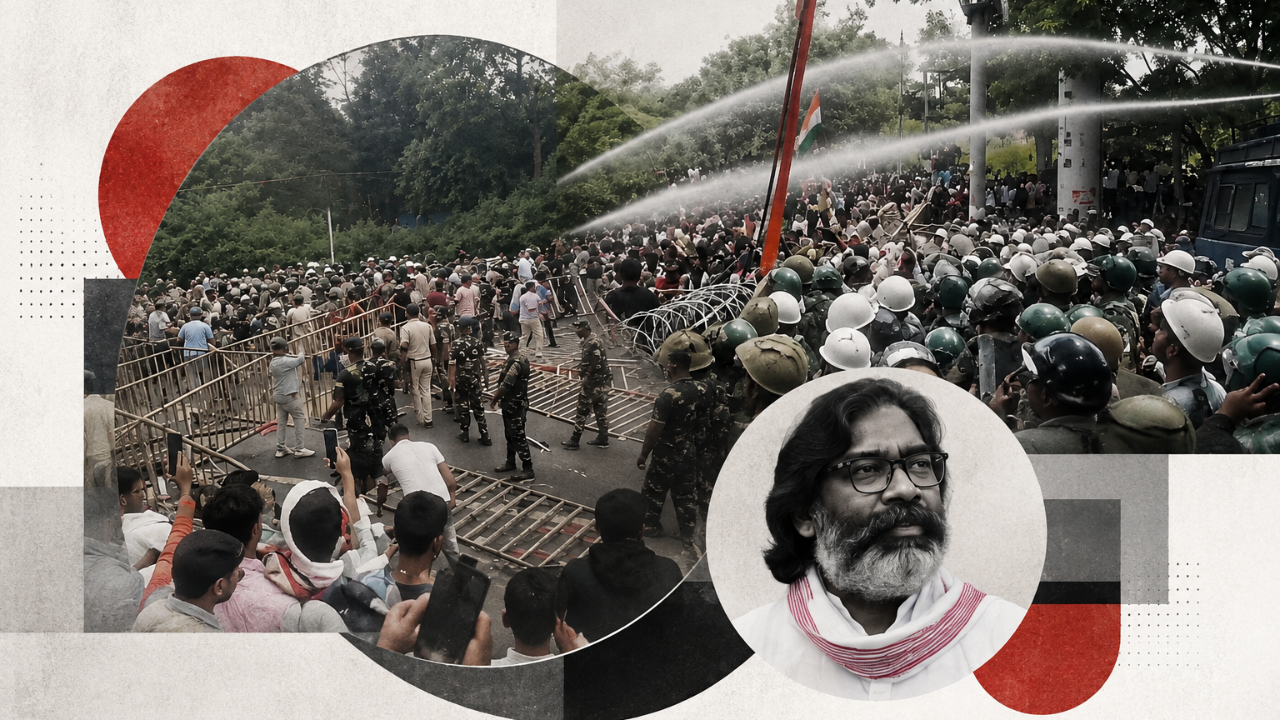 Jharkhand Protest March, Police Action, CM’s Birthday: What Unfolded Inside the Assembly in Ranchi