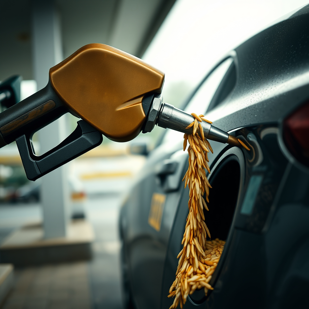 The Hidden Cost of India's 100% Ethanol Target: Water, Land, and Food Crops