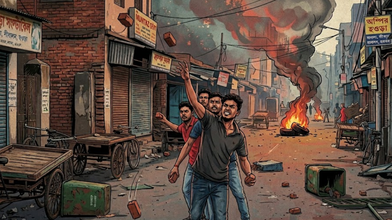 West Bengal: 'Terror of Shibpur' Paraded in Public by Police, Was Accused of Gun and Bomb Attack