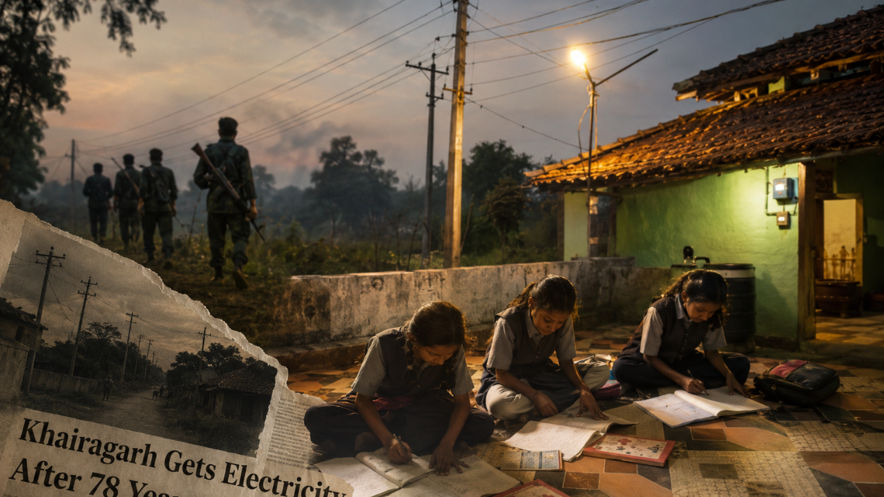 The 78-Year Wait for Electricity in the Heart of India: Why It Reached Khairagarh So Late