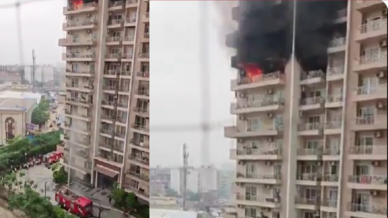 'Contributed Nothing': Viral Videos Fuel Criticism of Noida Fire Officials After High-Rise Blaze