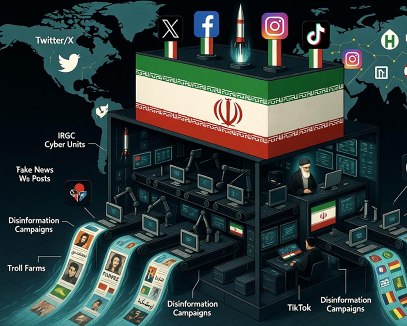 The Propaganda War Goes Global: Iran's IRGC And The Weaponisation Of The Digital Diaspora