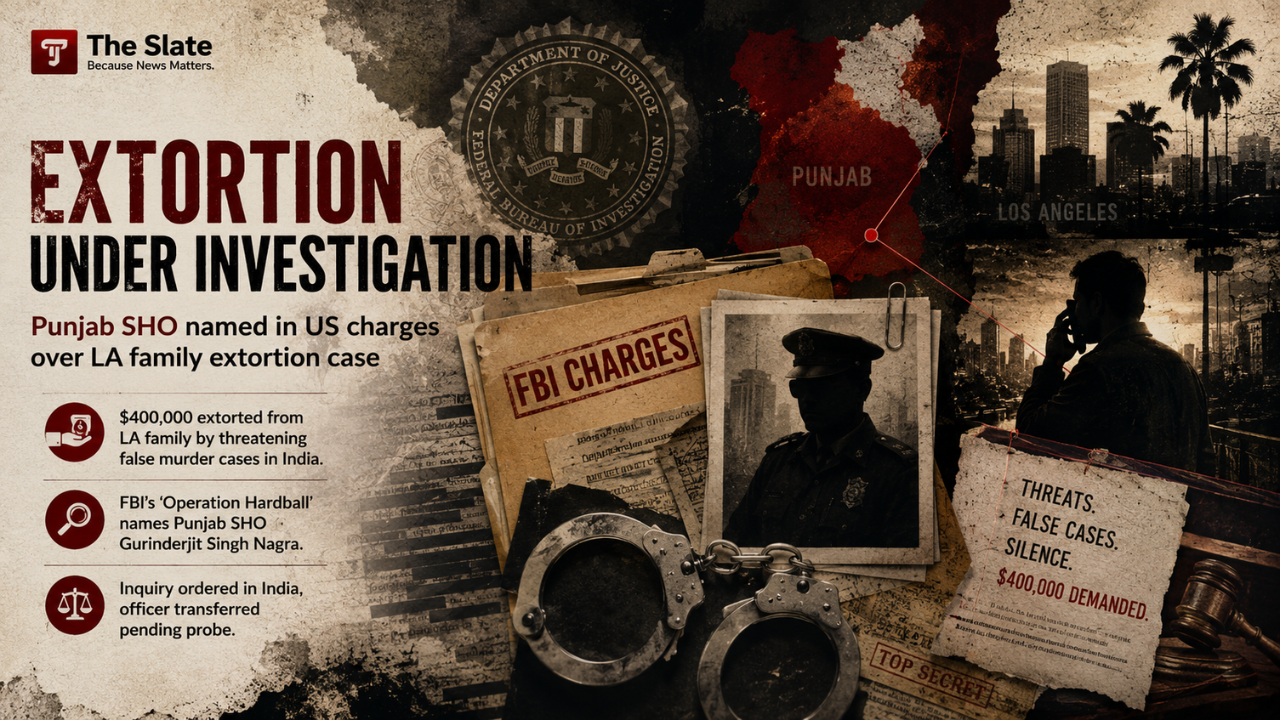 US on His Lookout, India Orders Probe: How Punjab SHO Was Linked to Los Angeles Family Extortion Case