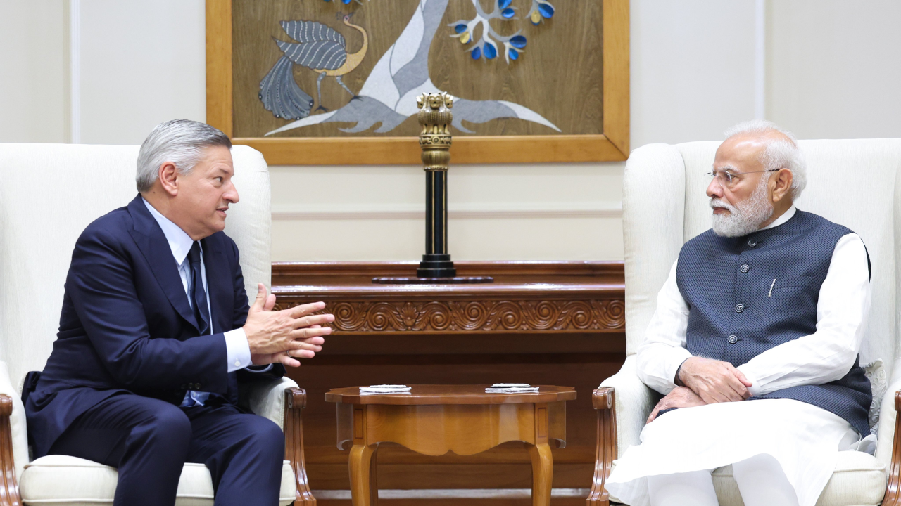 PM Modi, Netflix Co-CEO Share Picture, Discuss Indian Media and Storytelling