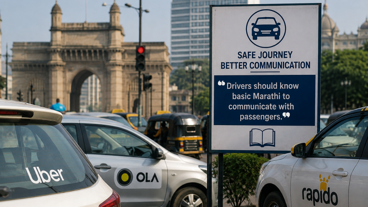 Maharashtra Extends Marathi Requirement to Ola, Uber, Rapido Drivers; What Does it Say?