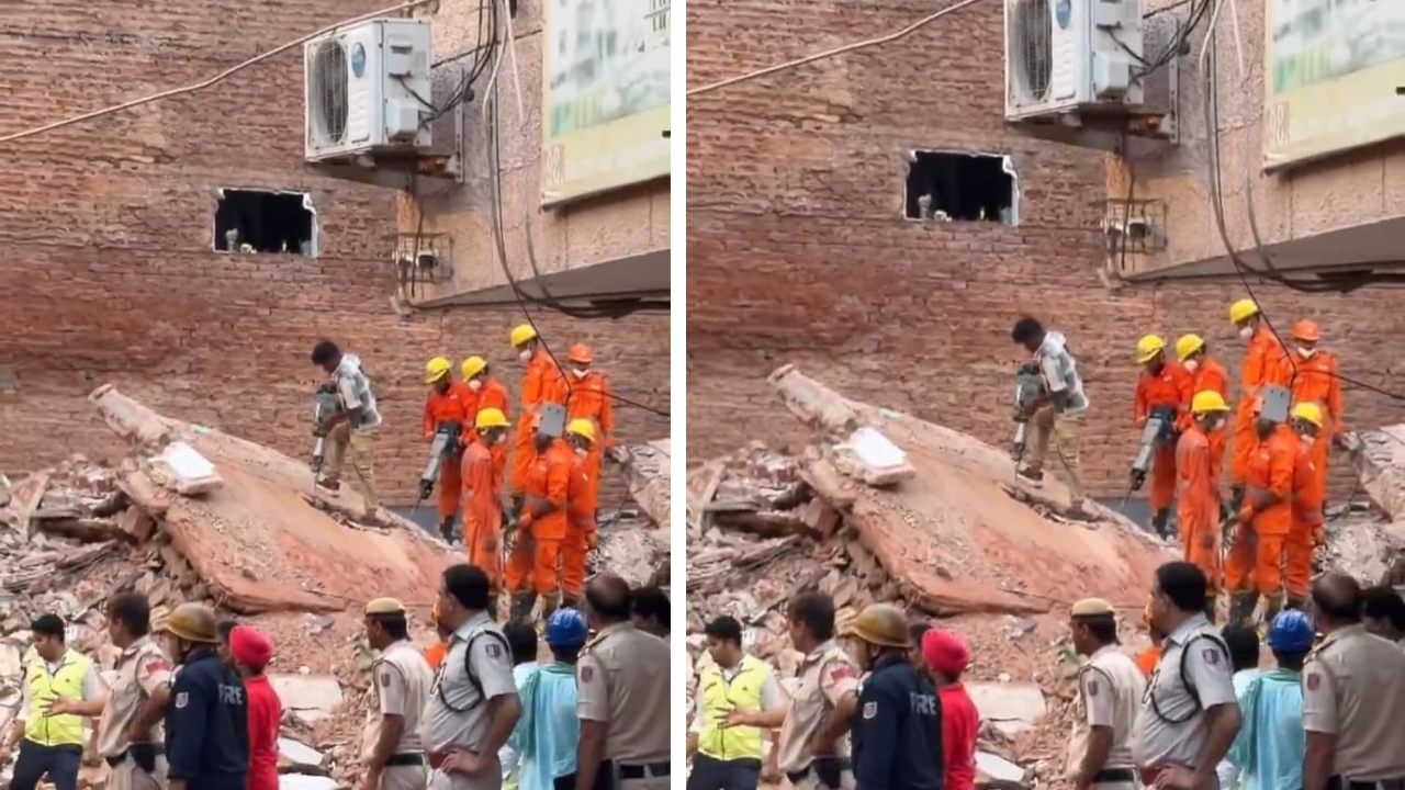 Delhi building collapse: MCD suspends deputy commissioner, four engineers after 7 killed in Satya Niketan