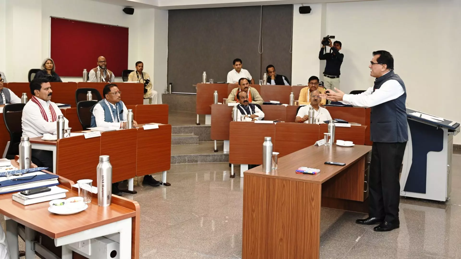 Governance Training For Chhattisgarh Cabinet At IIM