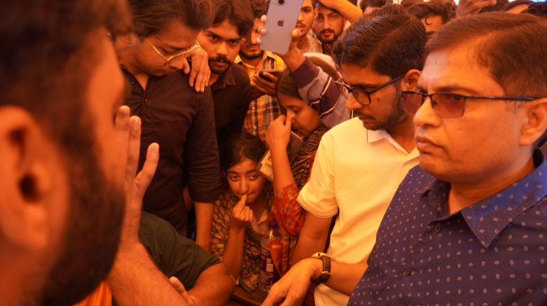Administration claimed to have held negotiations with the protesting students; Courtesy: JMI